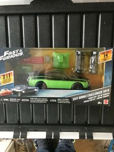 Fast and Furious 2011 Dodge Challenger SRT8 Kit 3 in 1 Mattel FCG50 - Picture 1 of 2