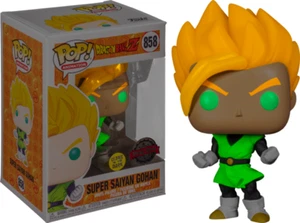 Funko Pop Dragon Ball Z Super Saiyan Gohan Vinyl Figure 858 Glows in the Dark - Picture 1 of 2