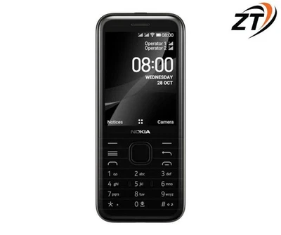 New Nokia 8000 Dual SIM 32GB Black. Unlocked (No Google Assistant) - Image 1 of 4