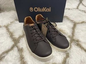*NWT* Olukai Lae'ahi Li 'Ili Men's Size 11 Premium Waterproof Leather Sneaker - Imagen 1 de 19