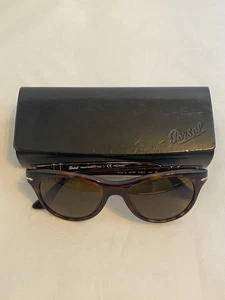 Persol Men's Polarized Sunglasses PO3134S 2457 Havana Brown 54mm Brown Lens - Picture 1 of 10