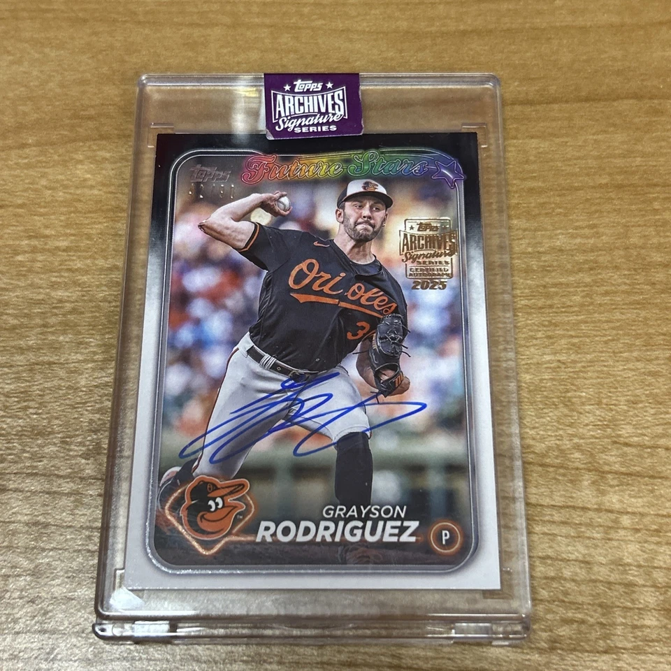 Grayson Rodriguez 2025 Topps Signature Archives Future Stars Auto 42/90 - Image 1 of 1