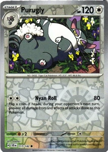 Purugly Common SV07: Stellar Crown 117/142 LP - Picture 1 of 2