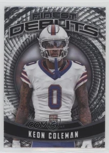Topps Finest Debut Keon Coleman #D-9 Rookie RC 2024 - Imagen 1 de 3