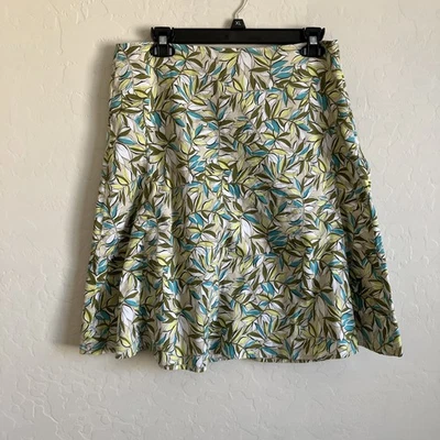 Geoffrey Beene Sport Skirt Size 10 A Line Stretch Knee Length Casual Athleisure - Image 1 of 4
