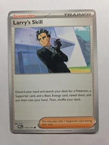 Larry's Skill 115/131 - SV: Prismatic Evolutions Common Non Holo NM Pokemon - Picture 1 of 2