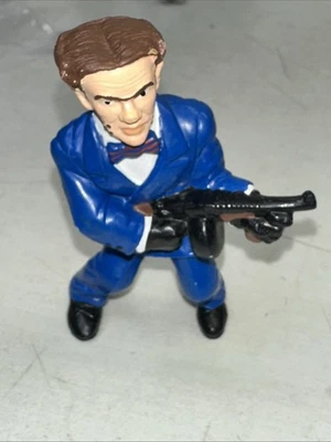 Figura PVC Applause 1990 Disney Dick Tracy Flattop 3" Foto 1 de 3