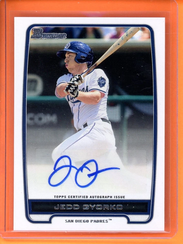 Jedd Gyorko Prospect Autographs 2012 Bowman #BPA-JG - Image 1 of 2