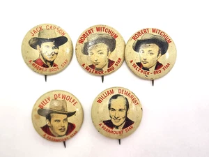 Vintage Pinback Button Quaker Puffe Wheat & Rice Famous People - Picture 1 of 3