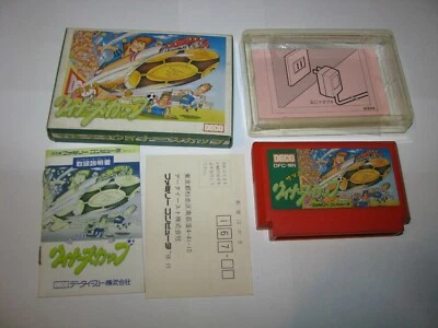 Soccer League Winners Cup Famicom NES Japan import boxed Complete US Seller  - Image 1 of 4