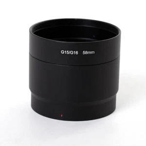 Tubo adaptador G15/G16 58 mm tubo adaptador de reemplazo para G15 G16 - Imagen 1 de 3