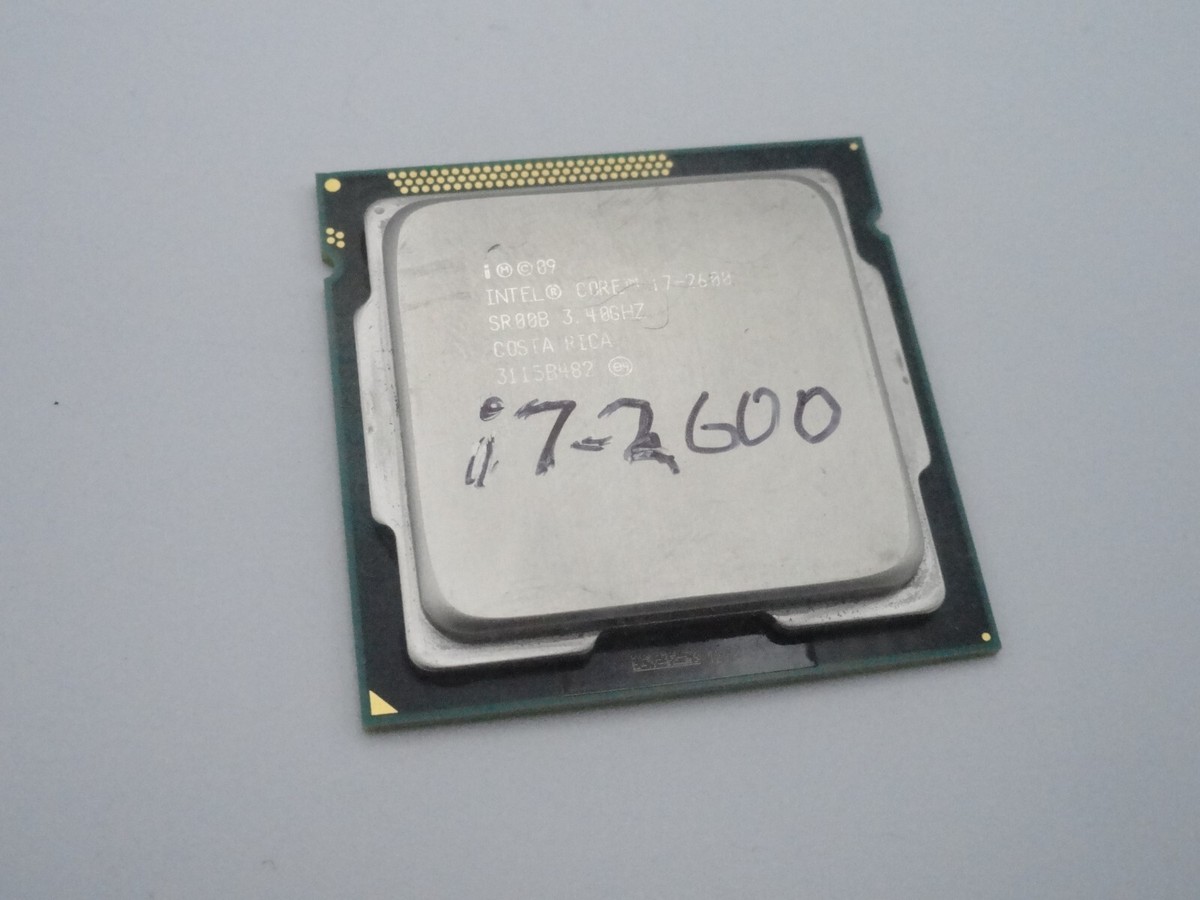 Intel Core i7-2600 Processor Model Computer Processors (CPUs Intel Core i7-2600 Processor Model Computer Processors (CPUs