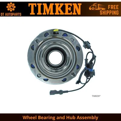 Conjunto de cojinete de rueda y buje delantero Timken para Ford F-350 Super Duty 2005-2010 4x4 Foto 1 de 4