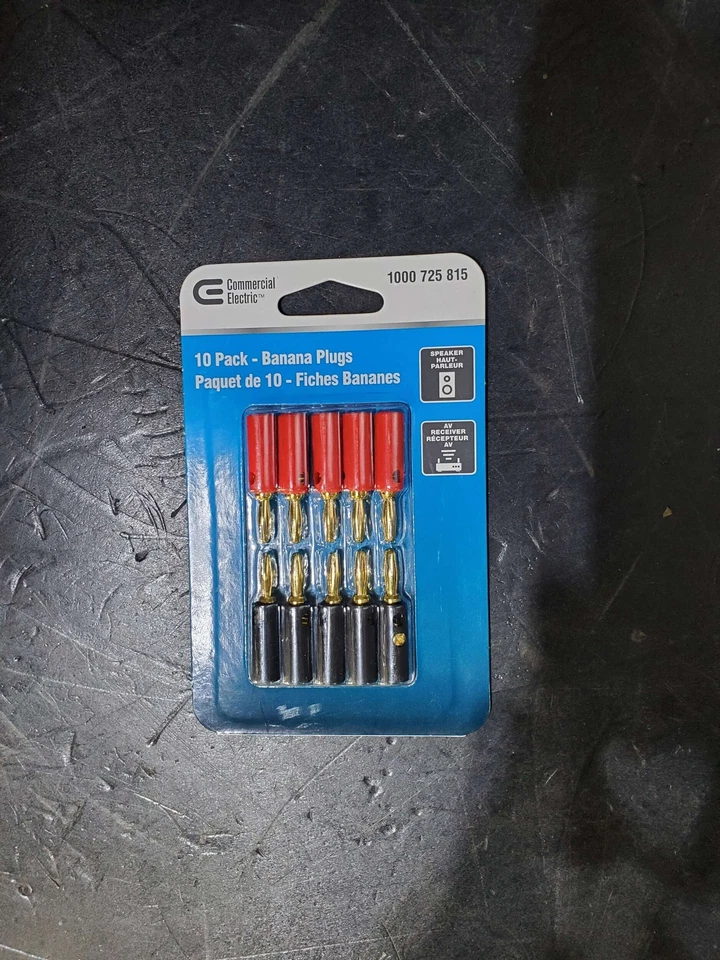 10 PACK Banana Plugs - NEW - Image 1 of 1