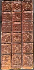 RELIQUIAE HEARNIANAE: THE REMAINS OF THOMAS HEARNE - 1869 2nd Expanded Edition - Foto 1 di 9