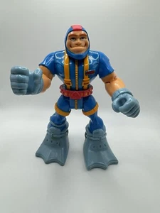1998 Fisher-Price Rescue Heroes Gil Gripper Scuba Diver Figure - Picture 1 of 6