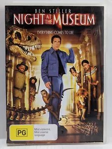 Night At The Museum DVD Reg 4 PAL PreOwned Ben Stiller Robin Williams - Picture 1 of 7