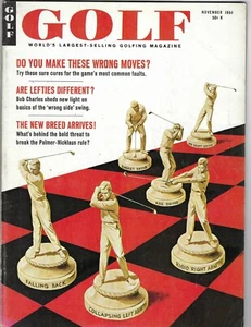 1964 NOVEMBER Golf Digest magazine Bob Charles Are Lefties Different  GOOD - Picture 1 of 1