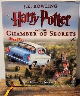 First US Edition 1st Printing Harry Potter Chamber Secrets Rowling Jim Kay - Image 1 of 4