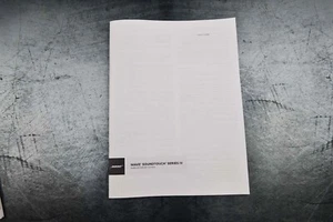Neu Bose Wave Soundtouch Series IV Bedienungsanleitung Bedienungsanleitung Handbuch - Bild 1 von 3