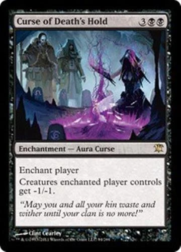 MTG - CURSE OF DEATH'S HOLD - Innistrad (R) - Image 1 of 1