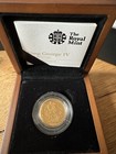 EXCELLENT KING GEORGE THE IIII 1821 GOLD SOVEREIGN ROYAL MINT BOXED COA