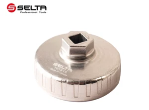 Selta Taiwan Aluminium 91mmx15F 1/2" Dr Oil Filter Cup Wrench Fits Toyota,Nissan - Picture 1 of 5