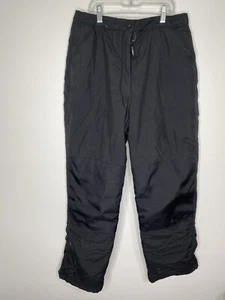 LL BEAN Snow Ski Pants Insulated Black Youth Size XL 18-20 Kids - Picture 1 of 7