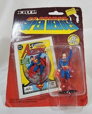 DC Comics: Super Heroes, *Superman*, Die-Cast Metal- Ertl Figure (w/ Card) - NEW