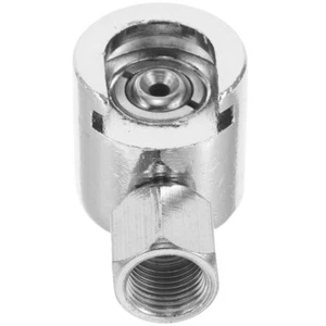 Acoplador de repuesto de tapa de accesorios de grasa de cabeza de pistola de aceite de botón plano - Imagen 1 de 12