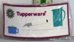 NUEVO Tupperware GRAN Rectángulo PREMIO IMÁN Refrigerador 4.75" x 2.25" ¡Lindo! - Imagen 1 de 2
