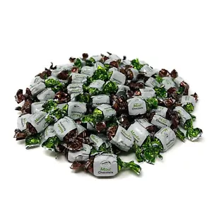 Chocolate Filled Mints - 1 lbs - Refreshing After Dinner Mint Hard Candies - Picture 1 of 5
