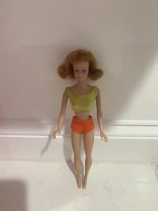 Vintage Midge 1962 Barbie Mattel Erdbeerblond mit Original Badeanzug. - Bild 1 von 6