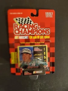 1997 Racing Champions 1/64 Rick Mast #75 Remington Green Ford Thunderbird  - Picture 1 of 6