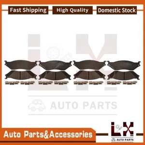 2PCS Raybestos Brake Pad Front Rear Fits F53 Ford 1999 2000 2001 2002 2003 2004 - Picture 1 of 2