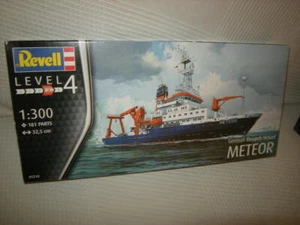 Buque de investigación alemán Meteor 1:300 Revell 05218 nivel 4 en embalaje original - Imagen 1 de 1