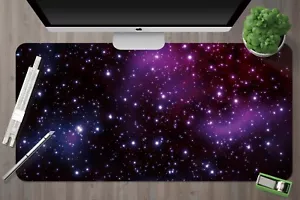 3D Anime Starry Purple 7 Non-slip Office Desk Mouse Mat Keyboard Game - Foto 1 di 7