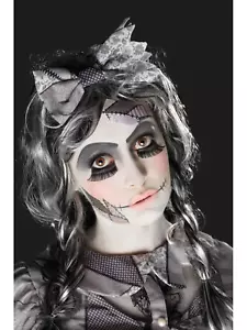 Broken Doll Make Up Kit Damaged Dolly Eye Lashes Tattoo Halloween Accessory Kit - Picture 1 of 5