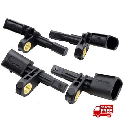 Set 4 ABS Wheel Speed Sensor For VW Volkswagen Amarok 11-2013 Beetle 2012-2019 - Image 1 of 4