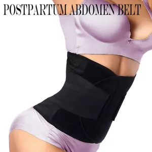 Maternity Post Natal Slimming Belt Postpartum Belly Tummy Wrap Girdle Breathable - Picture 1 of 9