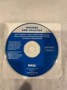 Dell Optiplex ResourceCD for Dell Optiplex GX 240, GX150, GX400 and GX50, 5H413 - Picture 1 of 3