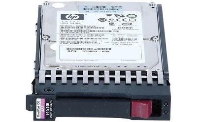 HP 146GB 10K SAS 2.5 DP Hard Drive 418367-B21 418399-001 459512-002 518194-001 - Image 1 of 4