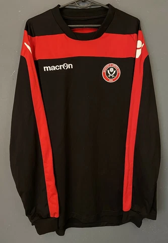MEN FC SHEFFIELD UNITED SWEATSHIRT TRAINING SOCCER FOOTBALL SHIRT JERSEY SIZE XL Cover