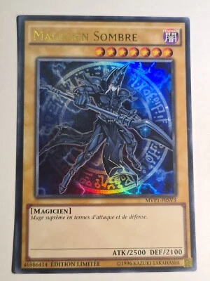 Dark Magician (V.6 - Ultra Rare)●YUGIOH●MVP1●FRENCH●LIMITED EDITION●NM#05006 - Image 1 of 2