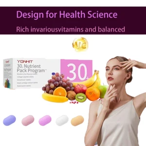 Tägliche Nahrungsergänzung für Frauen - Multivitamin, Mineralstoffe, 30+ Nährstoffpackung - Bild 1 von 12