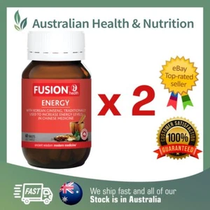 2 x FUSION HEALTH ENERGY 60T + ENVÍO GRATUITO EL MISMO DÍA - Imagen 1 de 2