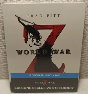World War Z Steelbook -Blu Ray + DVD Brand New Sealed Region B & 2 Italy import - Picture 1 of 2
