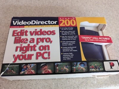 Pinnacle Systems Video Director Studio 200 Windows Video Editor New Sealed - Image 1 of 4