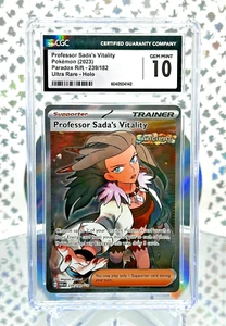 CGC 10 Professor Sada's Vitality 239/182 Paradox Rift Secret Rare Pokemon Card - Picture 1 of 1