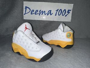 Toddler Air Jordan 13 Retro Athletic Shoes ‘Del Sol’ DJ3004 167 - Size 6C